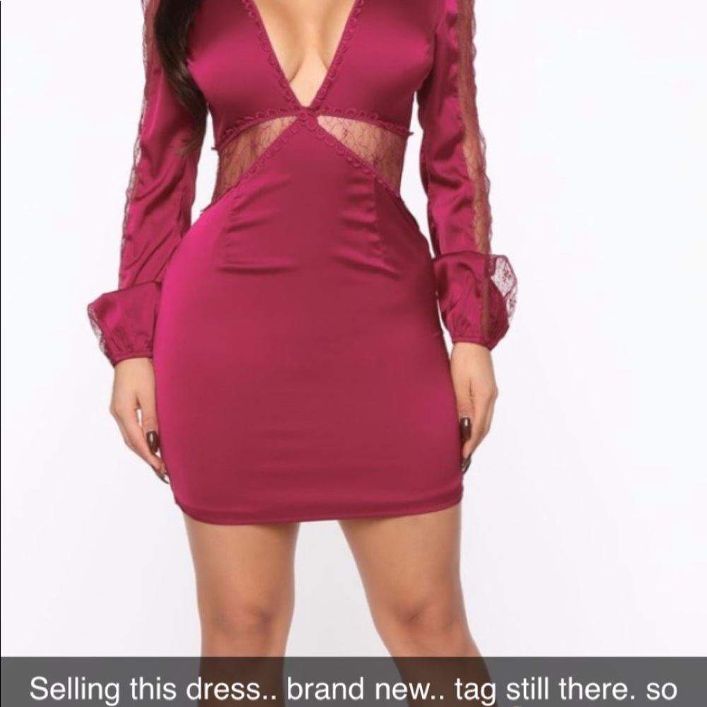 Fashion nova dress.
